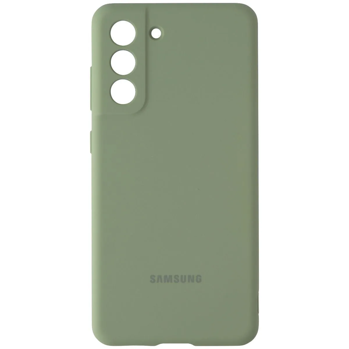 SAMSUNG Silicone Cover Case for Samsung Galaxy S21 FE 5G - Olive Green