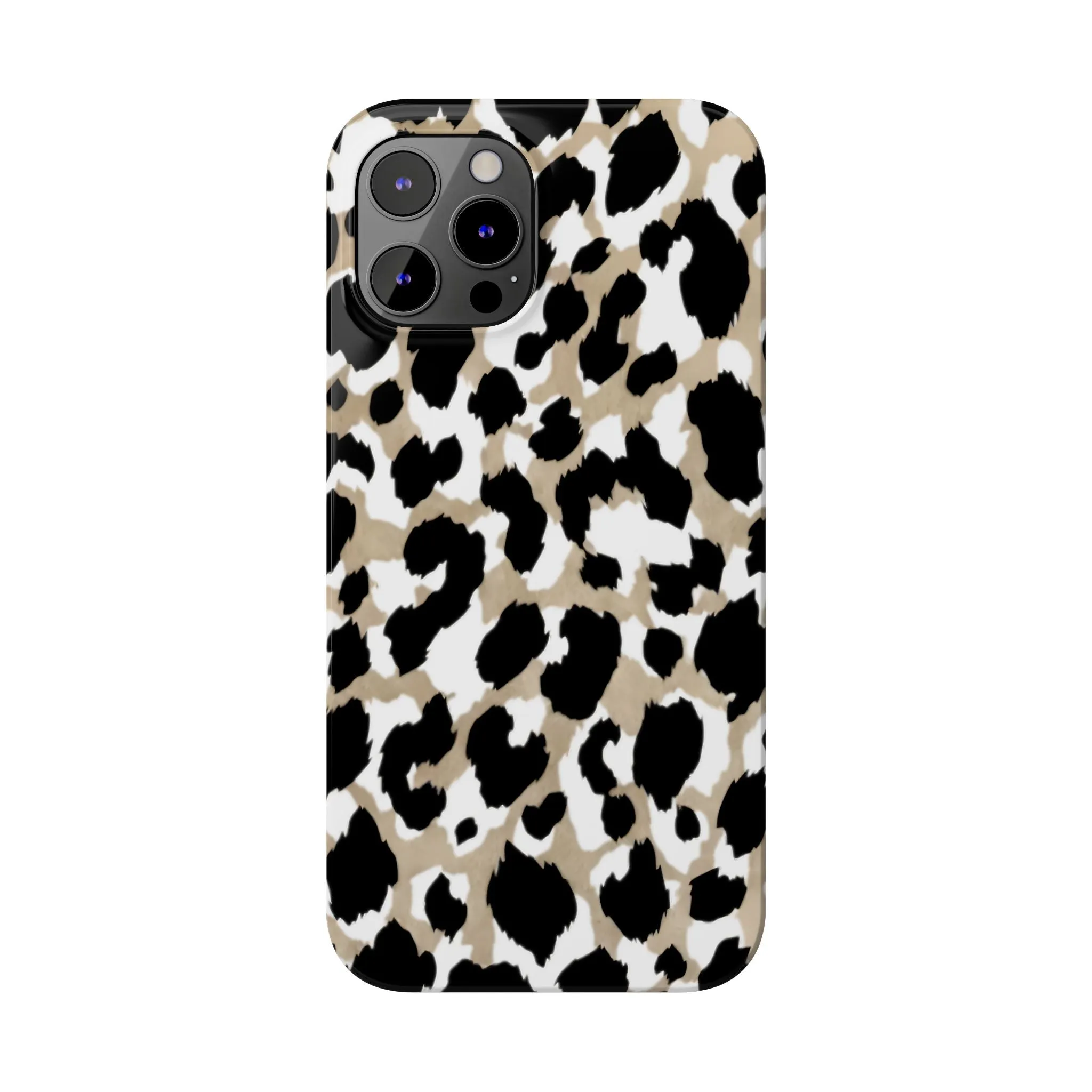 Savanna Noir Spots Slim iPhone Cases