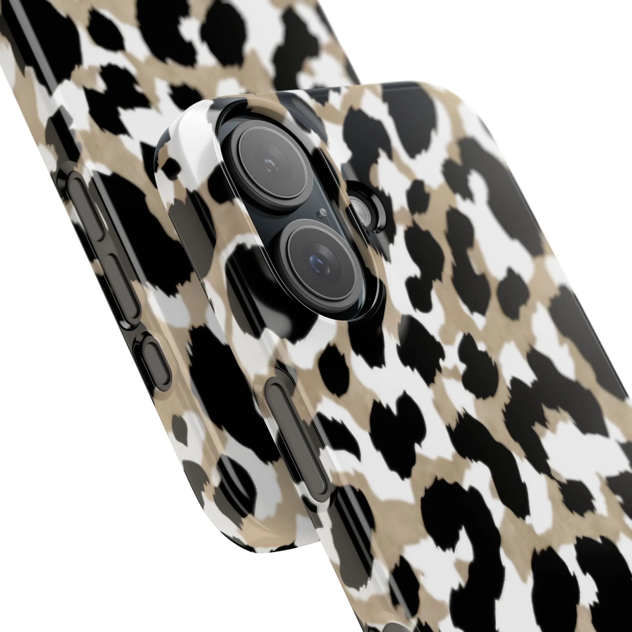 Savanna Noir Spots Slim iPhone Cases