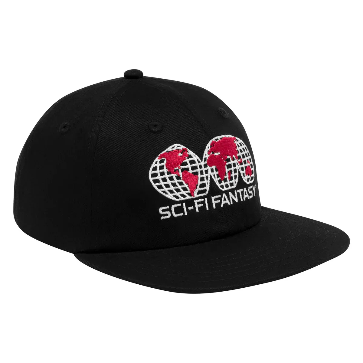 Sci Fi Fantasy Global Hat Black