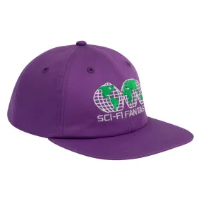 Sci Fi Fantasy Global Hat Purple