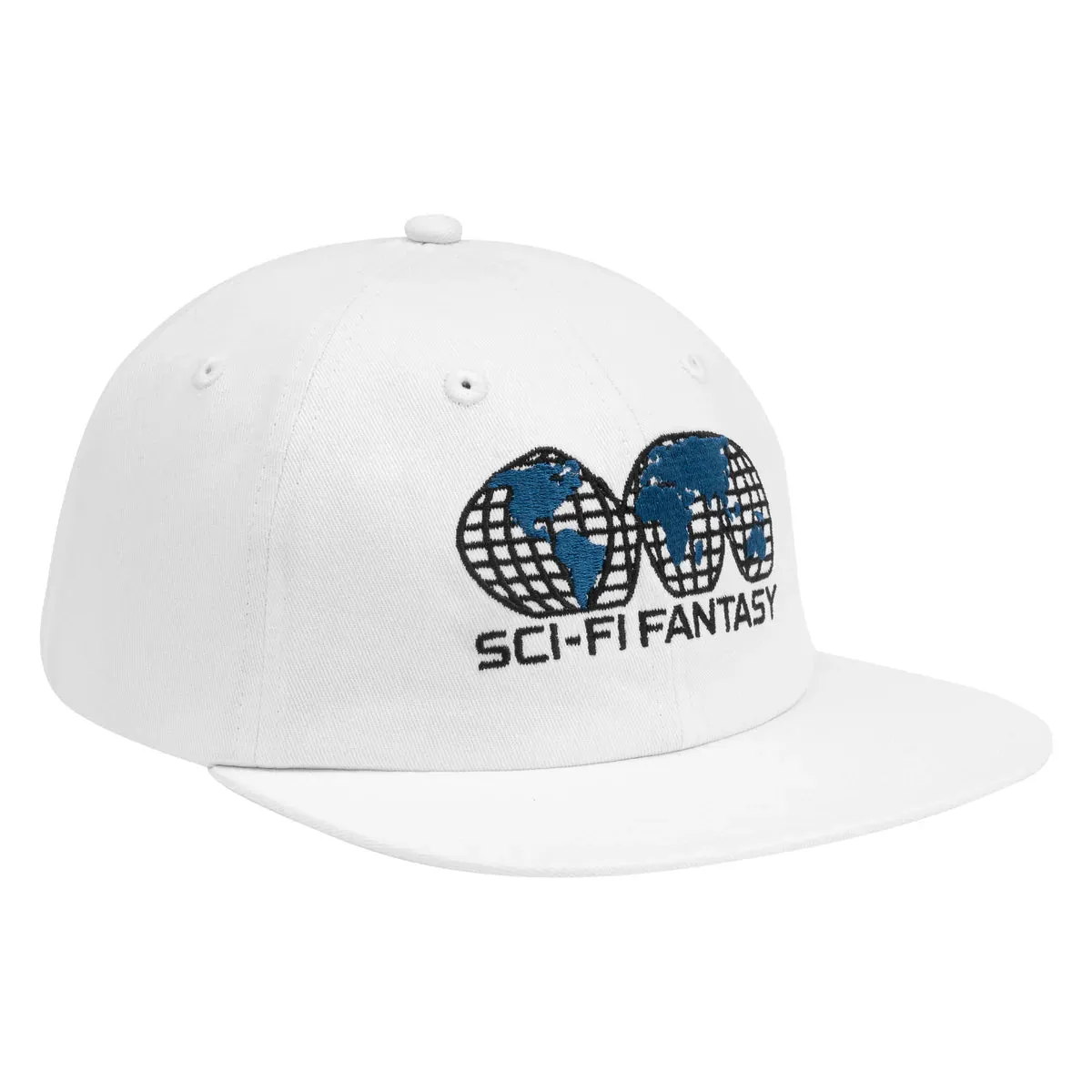 Sci Fi Fantasy Global Hat White