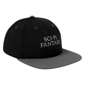 SCI-FI FANTASY NYLON LOGO BLACK