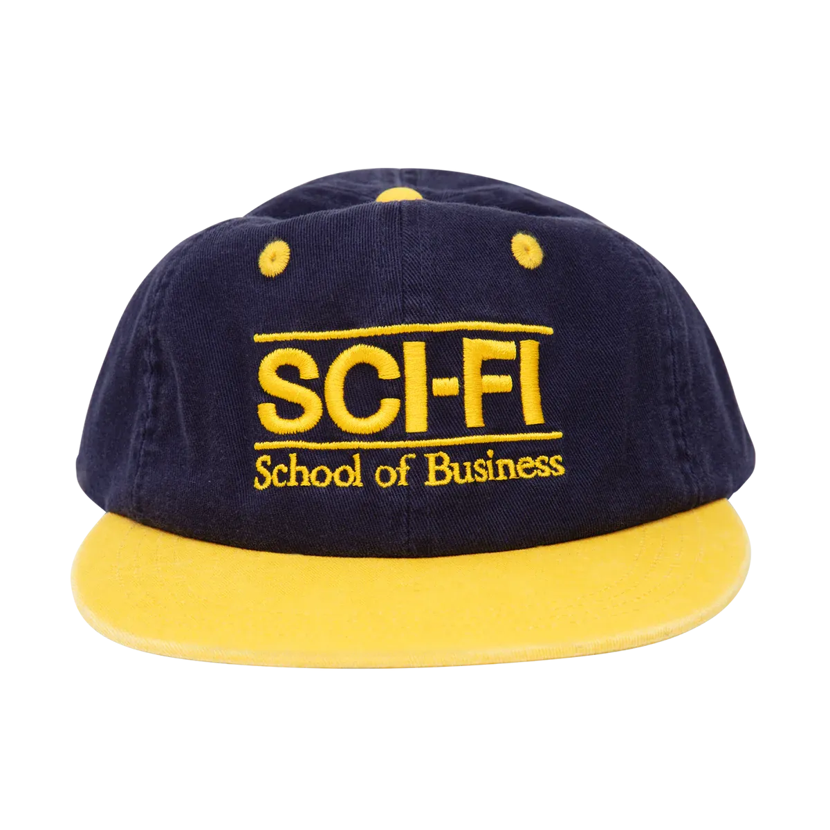 SCI FI SCHOOL OF BUSINESS HAT NAVY