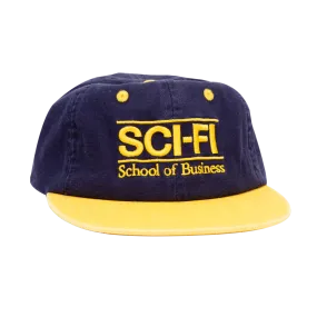 SCI FI SCHOOL OF BUSINESS HAT NAVY