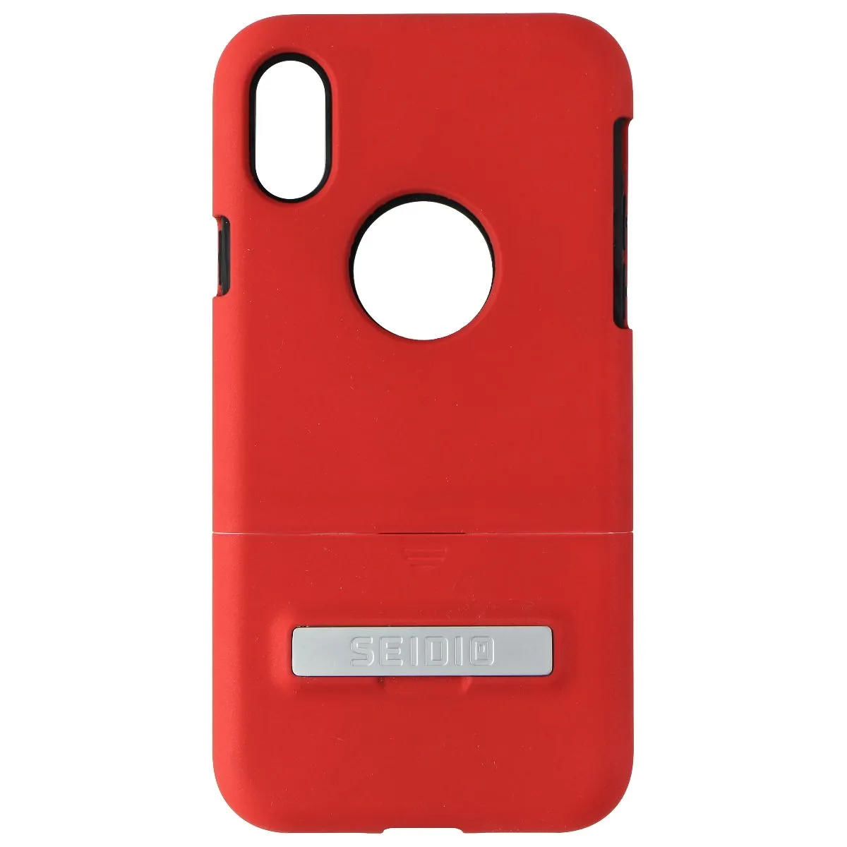 Seidio Surface with Kickstand for Apple iPhone Xs/X - Red/Black