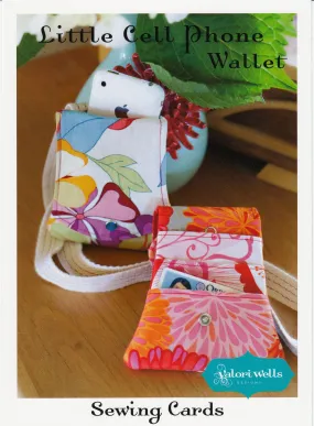 Sewing Card - Little Cell Phone Wallet Pattern