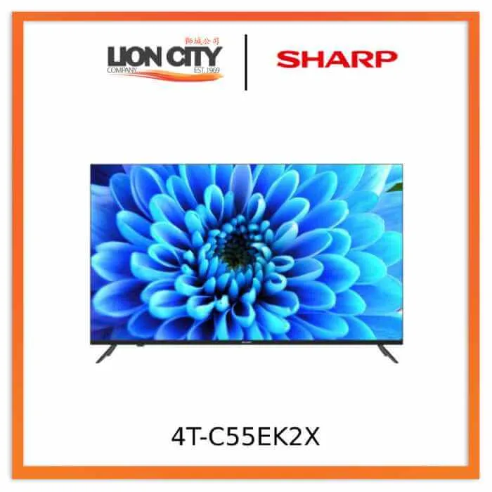 Sharp 4T-C55EK2X 55" EK2X Series 4K Android Smart TV