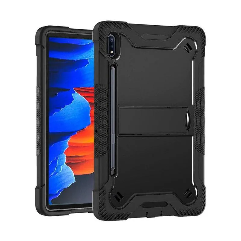 ShockProof Rugged Armor Case for Samsung Tab S7 2020 - Black