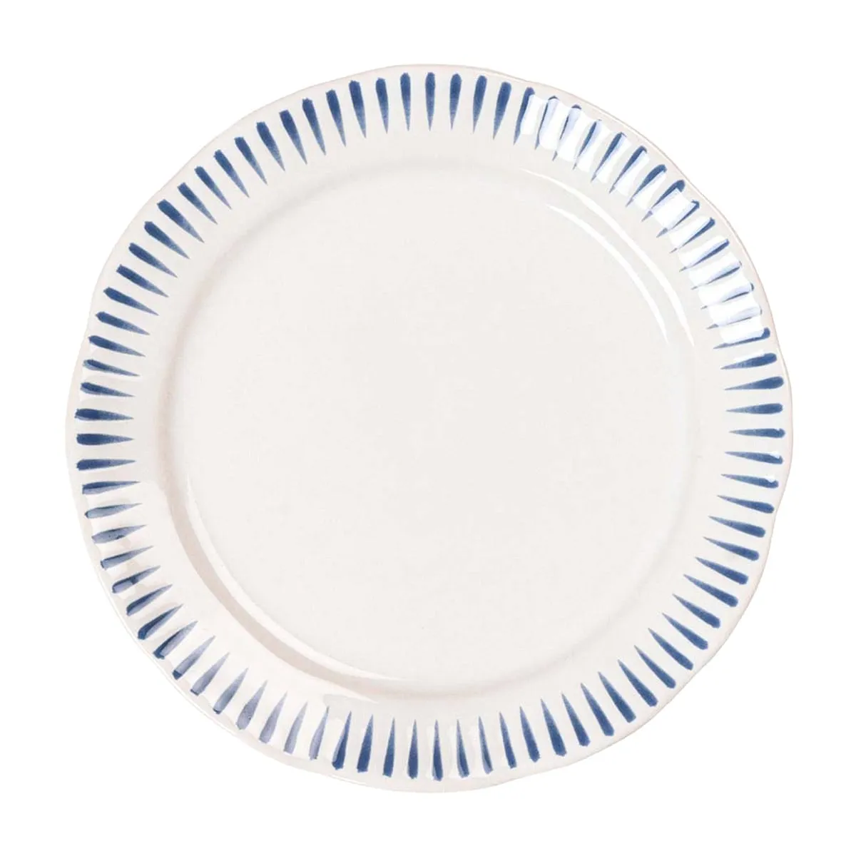 Sitio Stripe 16pc Place Setting - Delft Blue