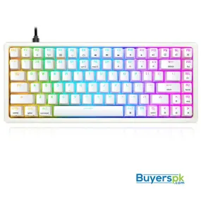 Sk84k White (abs Keycaps) Switches: Yellow