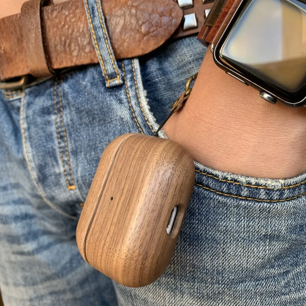 Slim Wooden Case for AirPods Pro