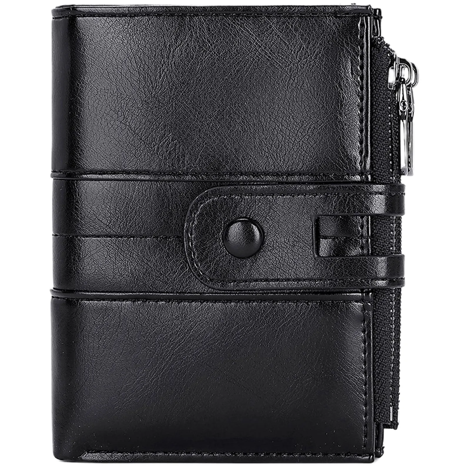 Small Wallet for Women Vacatime RFID Blocking Bifold with Zipper Pockets