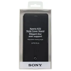 Sony Official Style Cover Stand Case for Sony Xperia XZ2 - Black