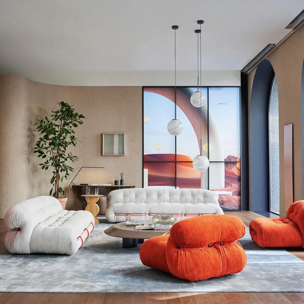 soriana sofa | cassina