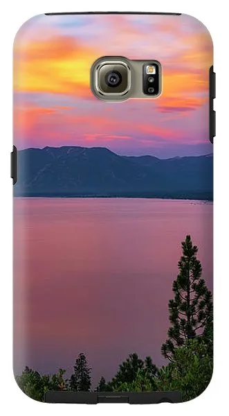 South Lake Tahoe Sunset By Brad Scott - Phone Case