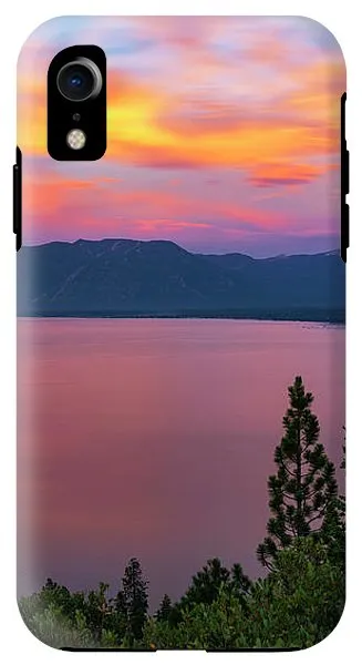 South Lake Tahoe Sunset By Brad Scott - Phone Case