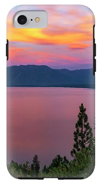 South Lake Tahoe Sunset By Brad Scott - Phone Case