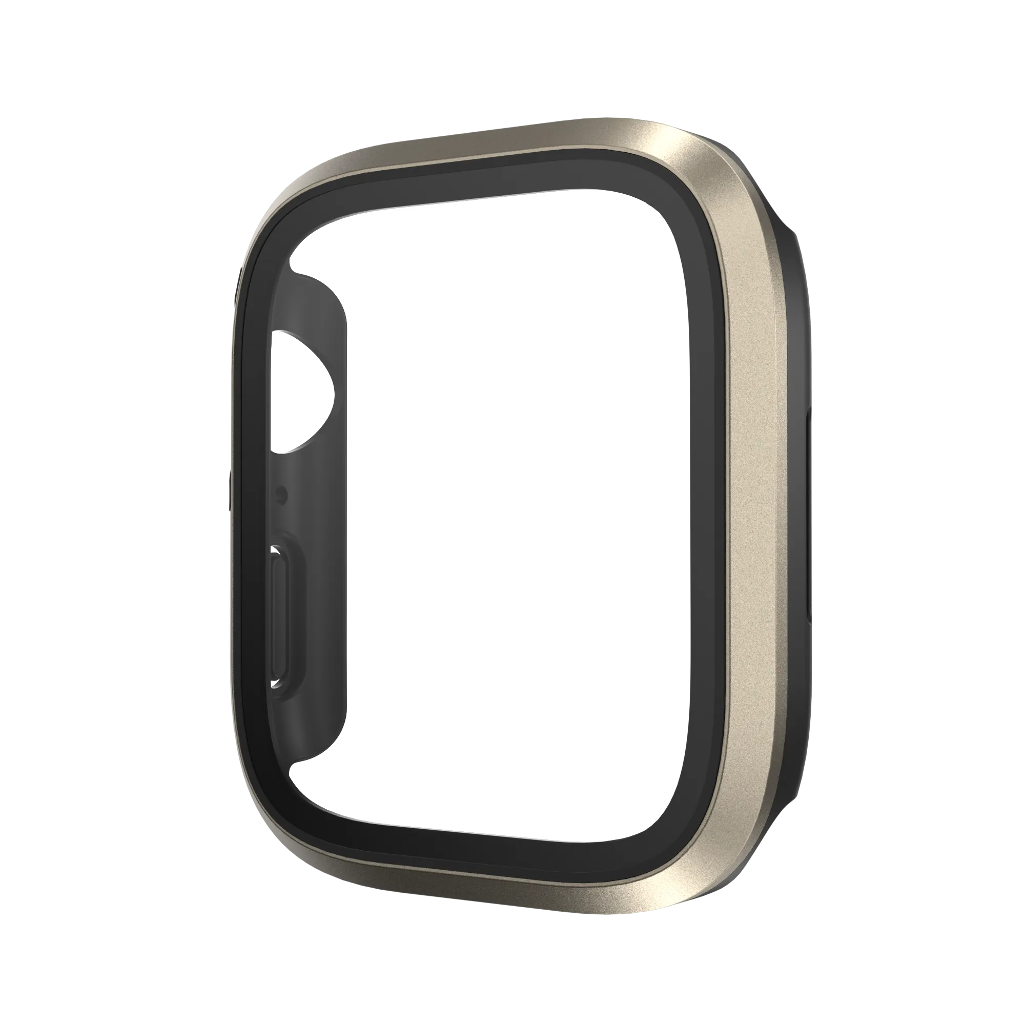 SwitchEasy Modern Hybrid Tempered Glass   PC   Aluminum Apple Watch Case