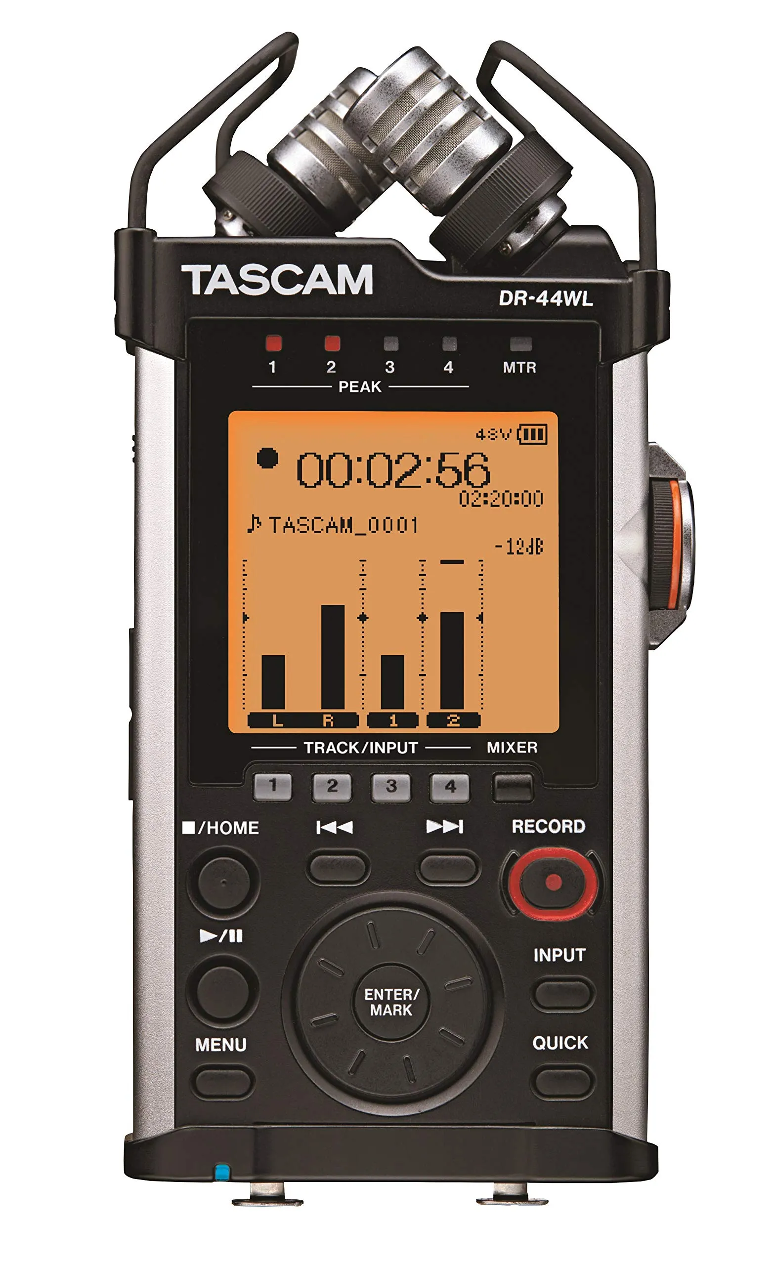 Tascam DR-44WL Handheld Portable Audio Recorder with WiFi