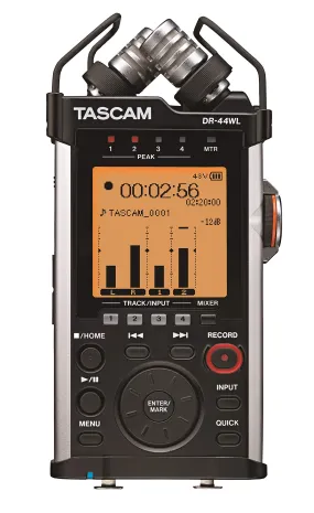 Tascam DR-44WL Handheld Portable Audio Recorder with WiFi