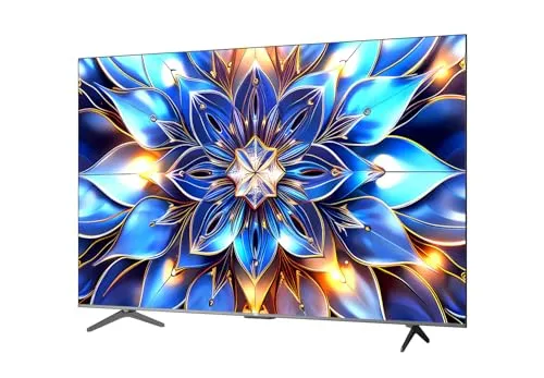 TCL 164 cm (65 inches) 4K Ultra HD Smart QLED Google TV 65C61B (Black)