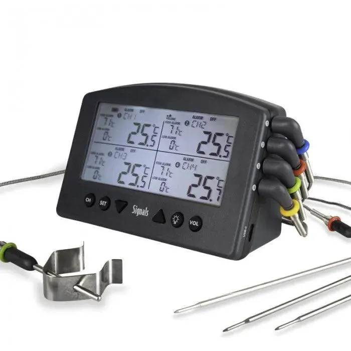 Thermoworks Signals 4 Channel WiFi & Bluetooth Thermometer