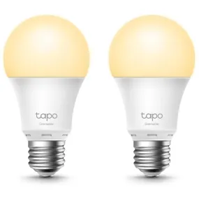 TP-Link Tapo Smart Wi-Fi White Bulb (E27) [2-Pack]