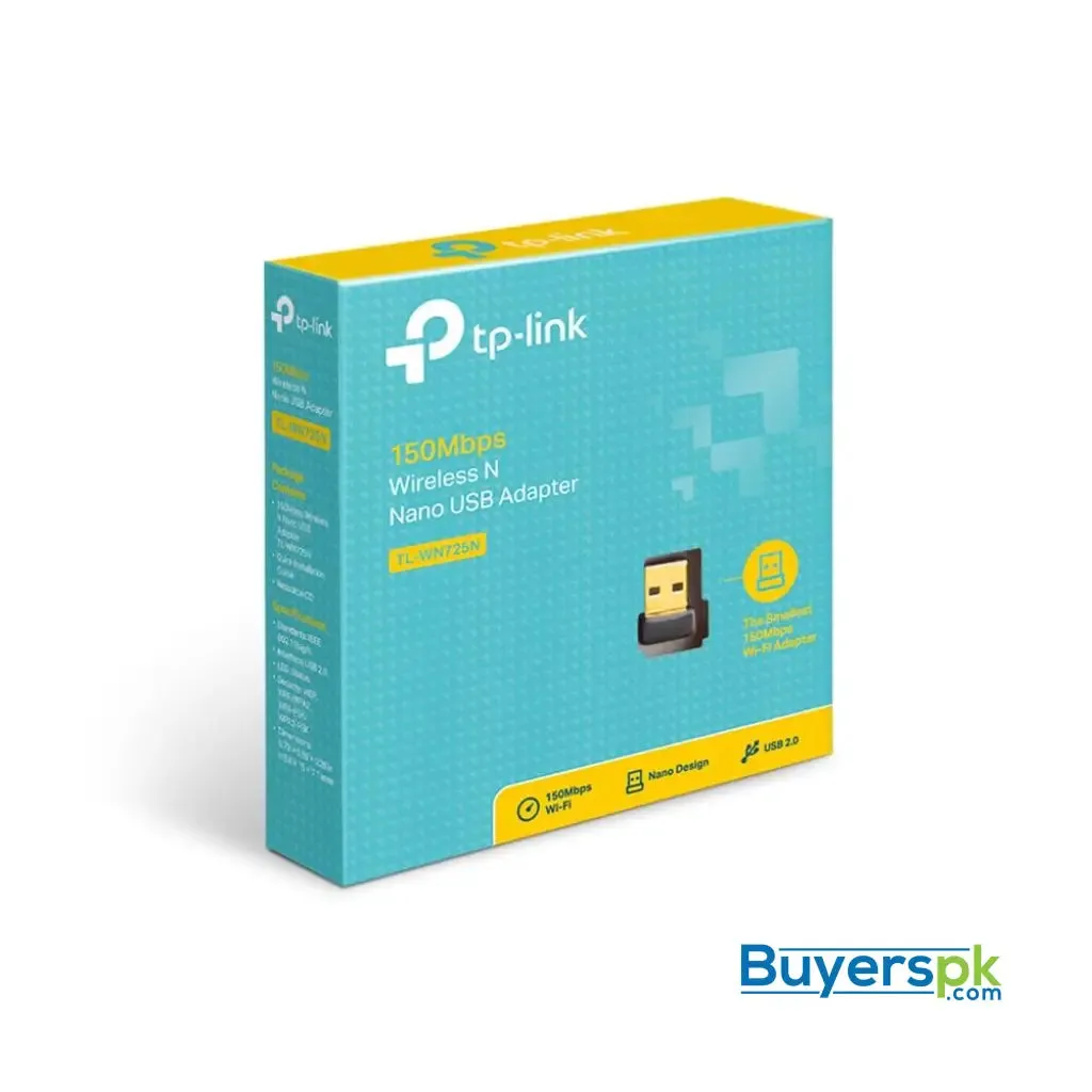 Tp-link TL WN 725n 150mbps Wireless N Nano Usb Adapter