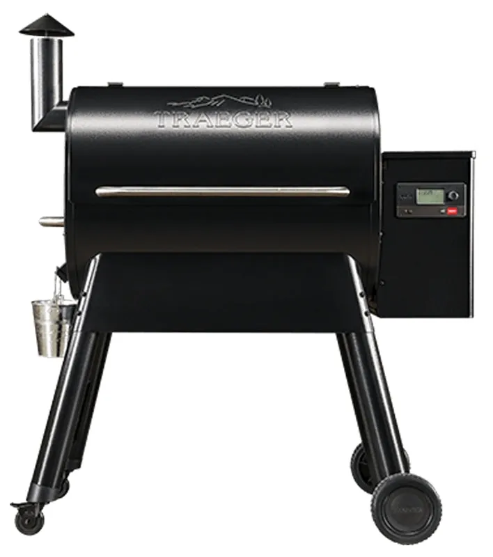 Traeger Pro 780 TFB78GLE Pellet Grill, 36000 Btu, 780 sq-in Primary Cooking Surface, Smoker Included: Yes, Black :EA: QUANTITY: 1