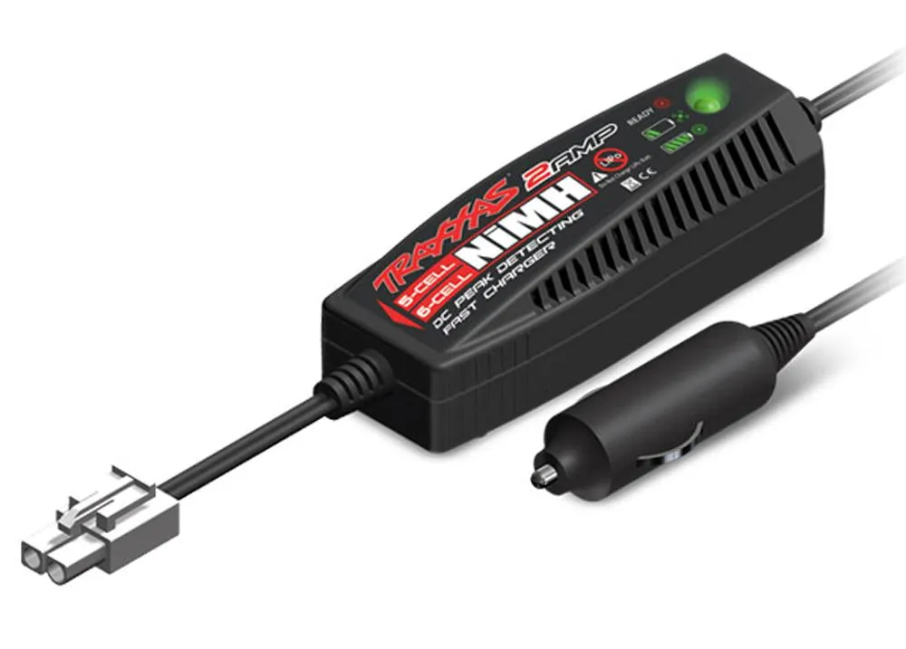 Traxxas 1/10 T-Maxx 3.3 7.2V NiMH 1800 mAh Battery & 2 Amp Car Charger