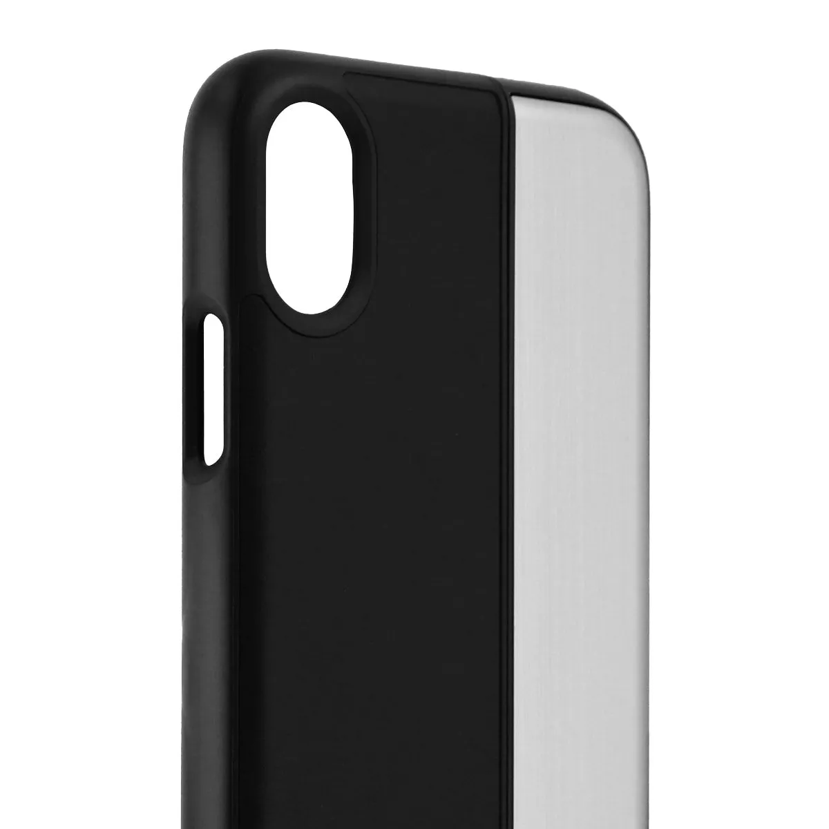 Tumi Vertical Slider Case Series Cover for Apple iPhone Xs/X - Black / Silver