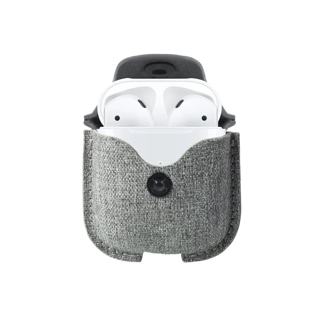 Twelve South AirSnap for AirPods - Smoke Grey