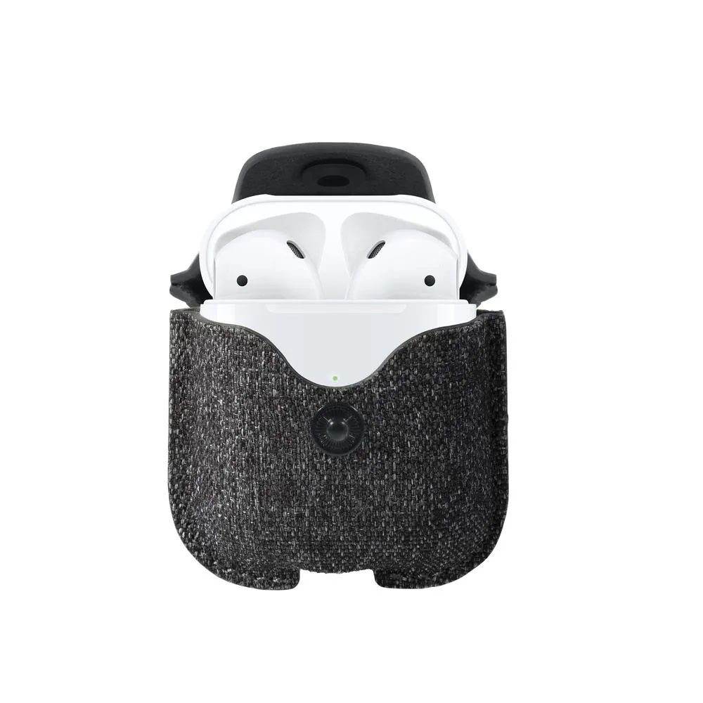 Twelve South AirSnap for AirPods - Smoke Grey