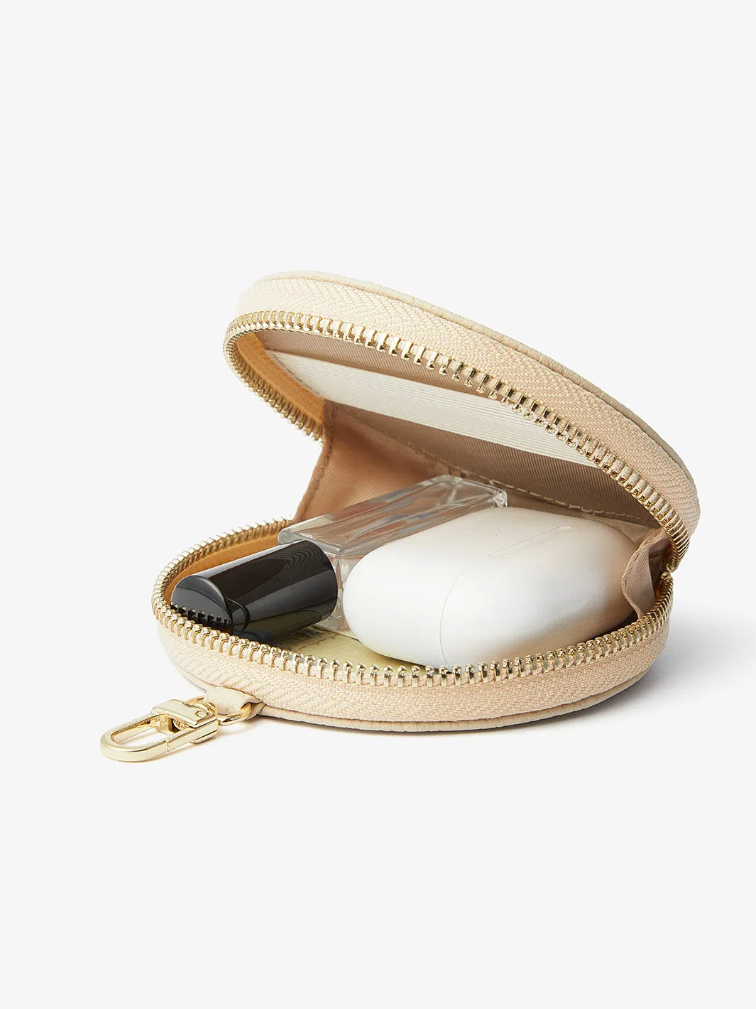 Unique Design Set- Samsung Galaxy Wireless Charging Webbing Crossbody Phone Case Round Pouch Set