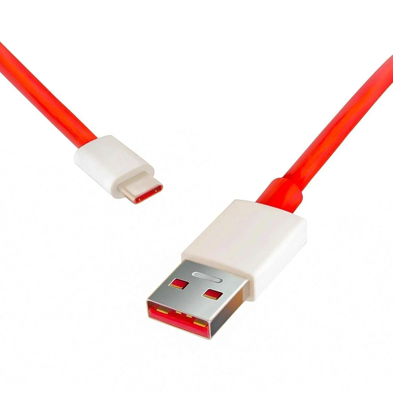 Unique Type C Dash Charging USB Data Cable | Fast Charging Cable | Data Transfer Cable For All C Type Mobile Use 1 Meter ( RED )