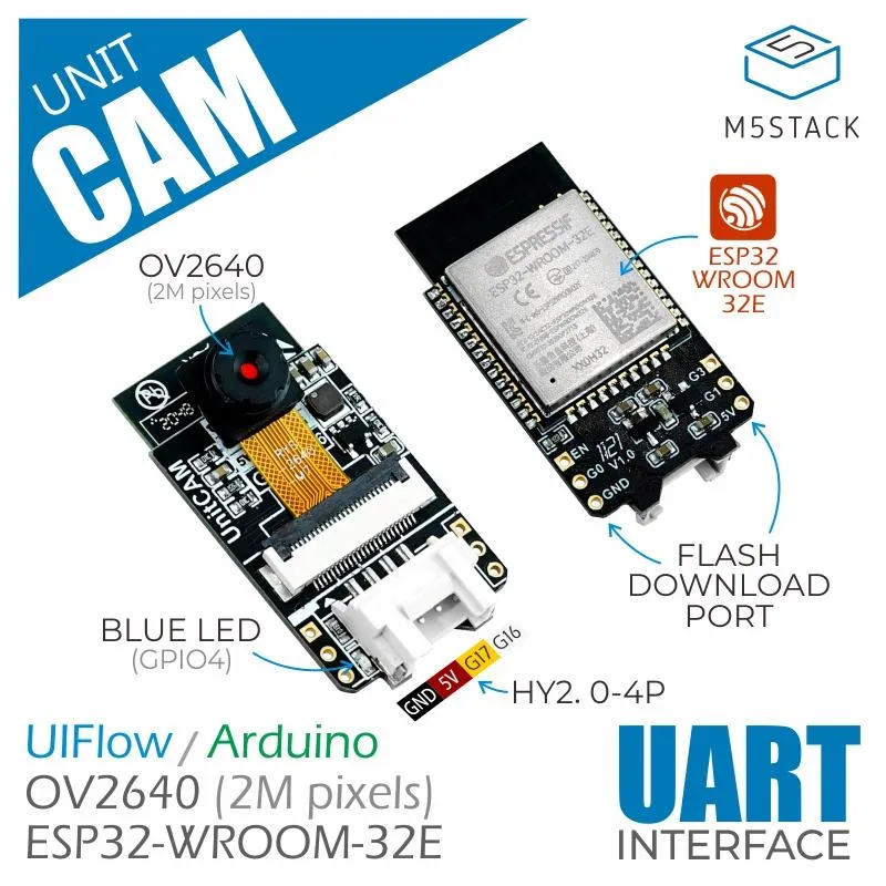 Unit Cam Wi-Fi Camera (OV2640)