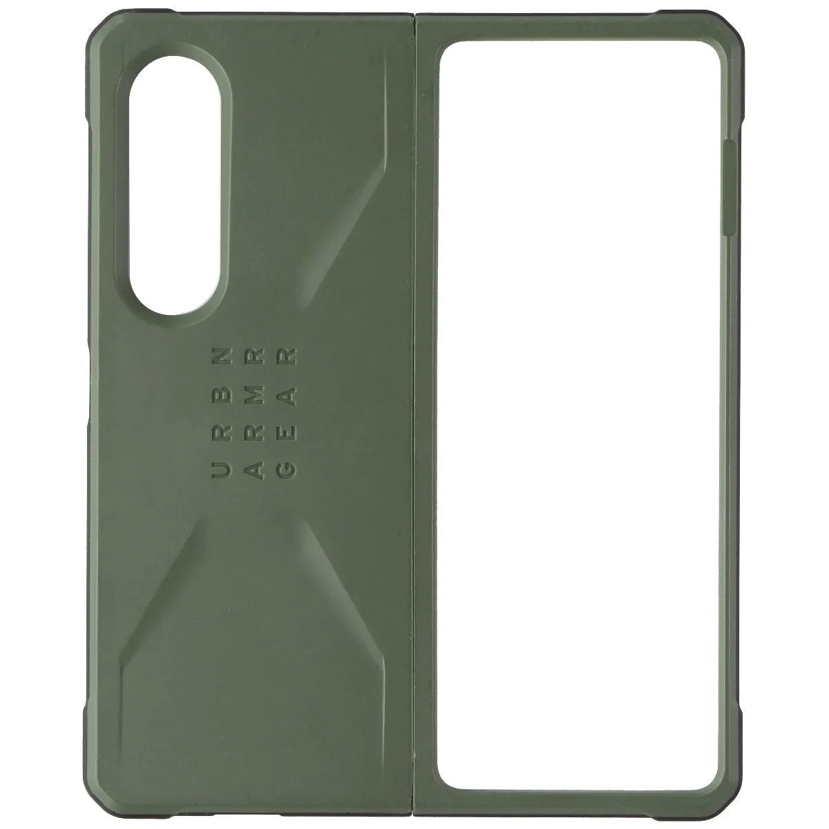 Urban Armor Gear Civilian Series Case for Samsung Galaxy Z Fold3 5G - Olive