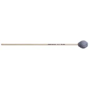 Vic Firth M123 Robert Van Sice Keyboard Mallets - Medium Soft, Gray Yarn