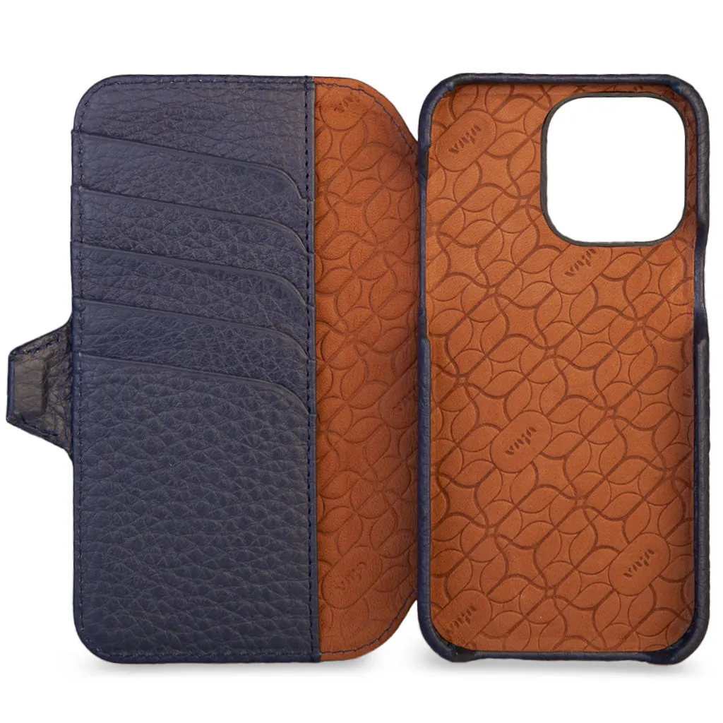 Wallet iPhone 15 Pro Max leather case