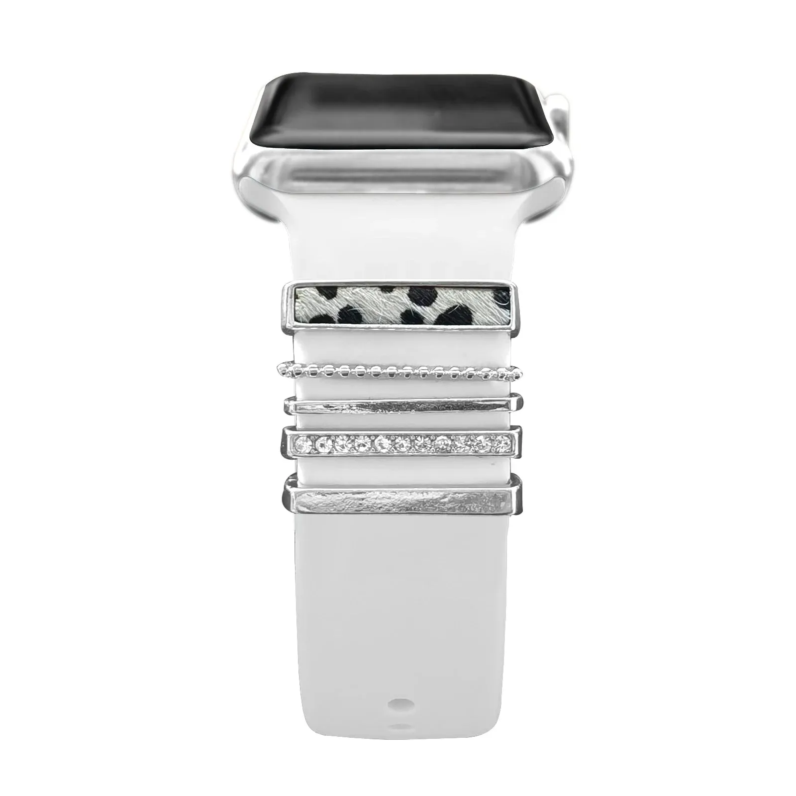 Watch Band Charms For Apple Watch Ultra band 8 7 6 3 se Diamond Jewelry Charms Accessories samsung/Huawei watch strap 20/22mm Bracelet