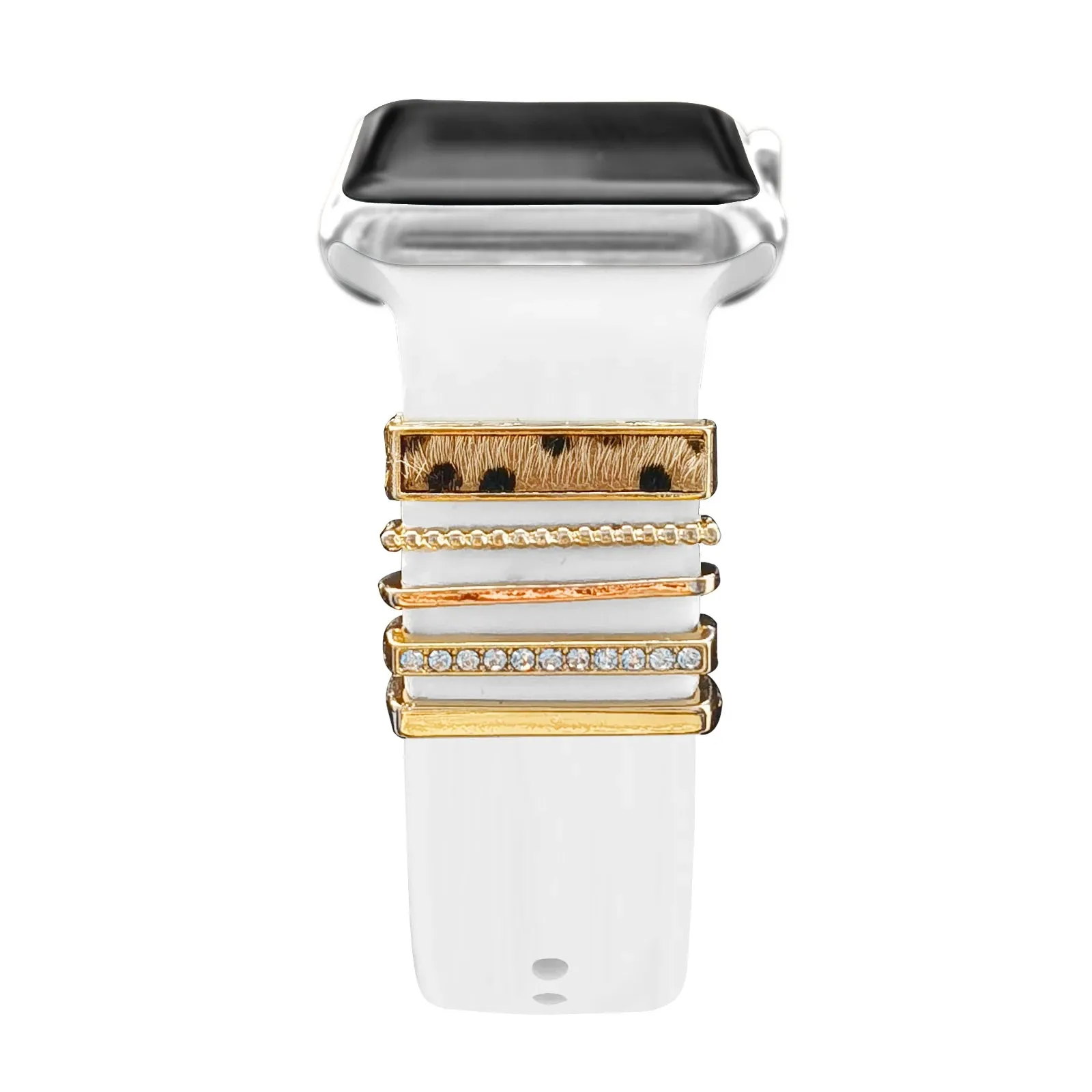 Watch Band Charms For Apple Watch Ultra band 8 7 6 3 se Diamond Jewelry Charms Accessories samsung/Huawei watch strap 20/22mm Bracelet