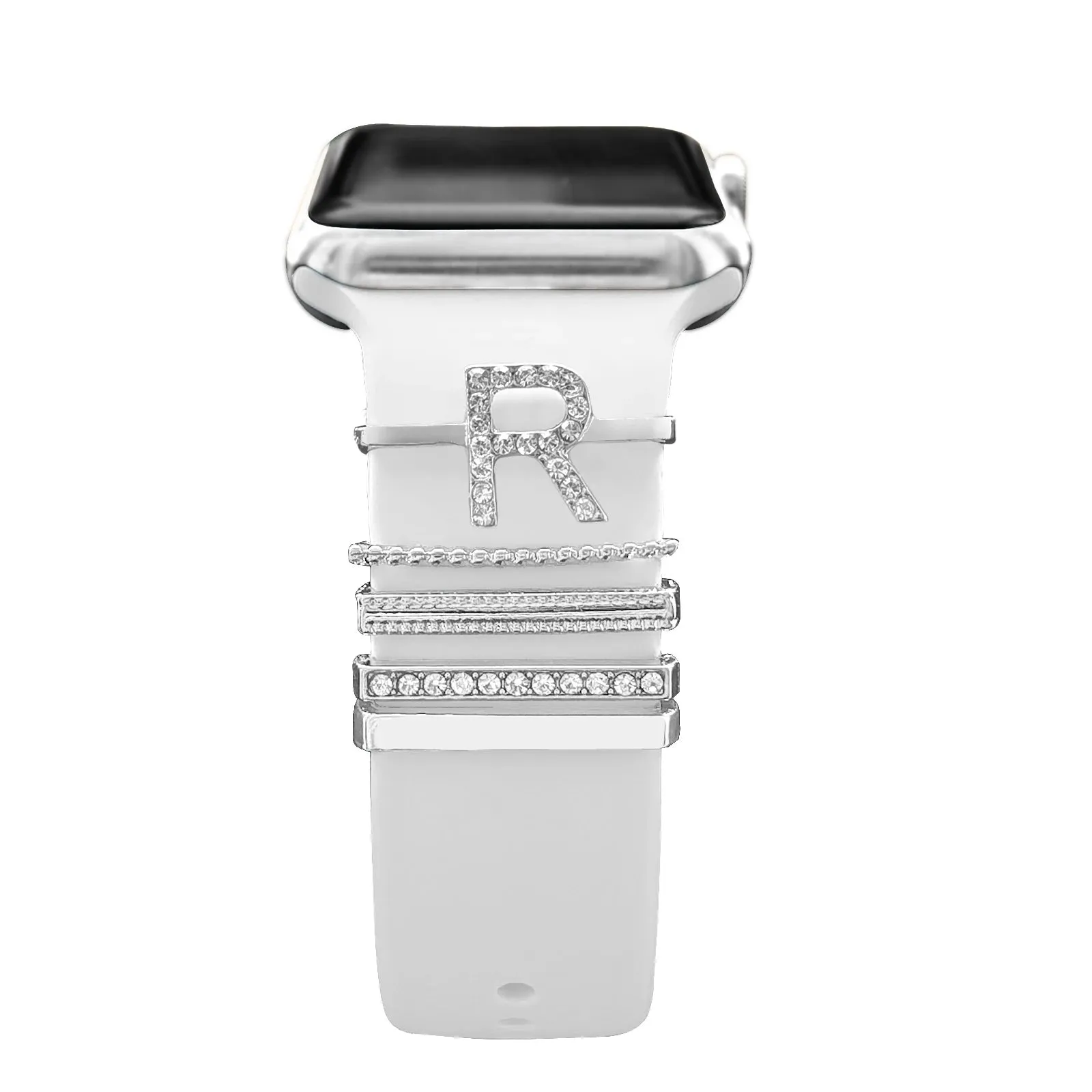 Watch Band Charms For Apple Watch Ultra band 8 7 6 3 se Diamond Jewelry Charms Accessories samsung/Huawei watch strap 20/22mm Bracelet