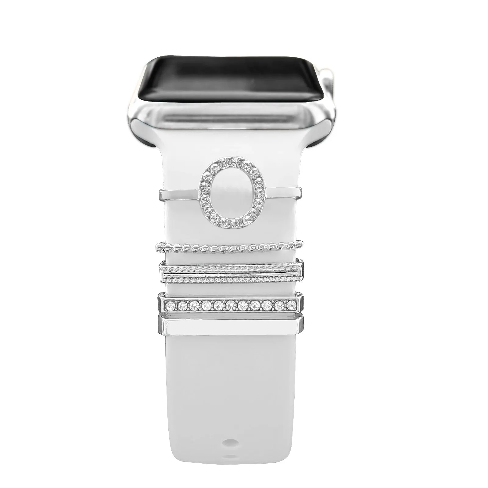 Watch Band Charms For Apple Watch Ultra band 8 7 6 3 se Diamond Jewelry Charms Accessories samsung/Huawei watch strap 20/22mm Bracelet