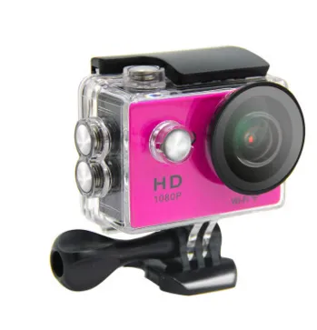 Waterproof Action Camera 1080p HD USB 12MP Wide Angle Lens