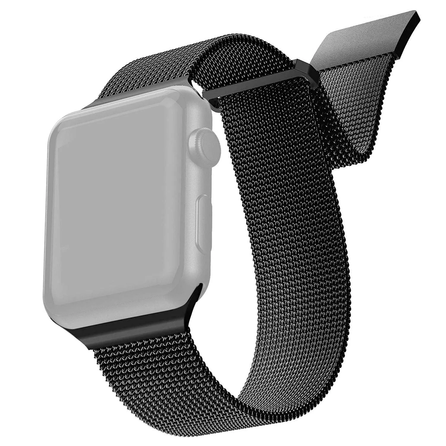 X-Doria Mesh Band Metal Loop Stainless Steel WatchBand for Apple Watch