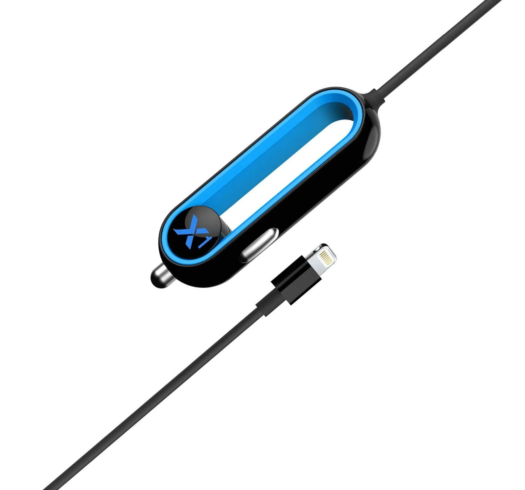 X1 Car Charger with Lightning Connector - Blue